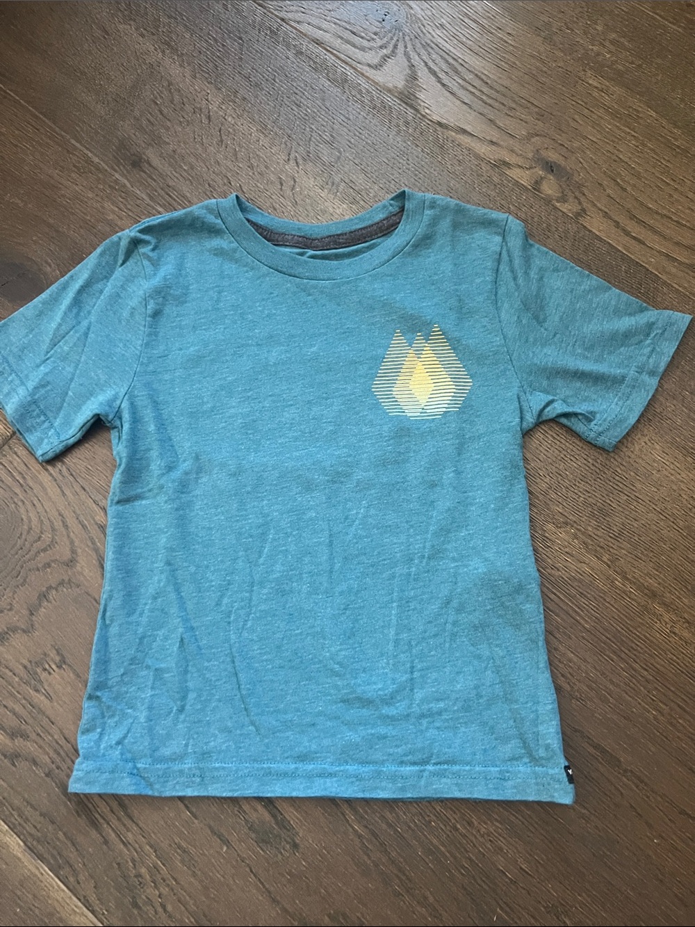 Volcom Kids Blue Graphic Short Sleeve Tee